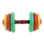 Colorful Removable Non Slip Grip Fitness Gym Home Weight Lifting Hand Dumbbell(20KG)